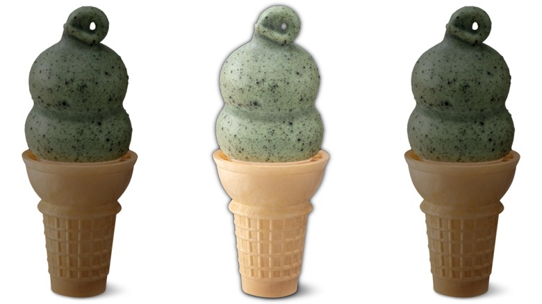El cono Mint Explosion en Culver's