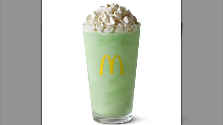 El batido de trébol en McDonald's