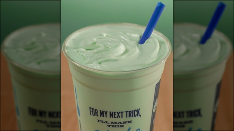 El batido de menta en Culver's