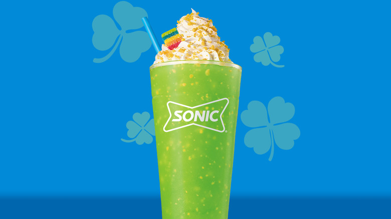 El granizado de trébol amargo en Sonic