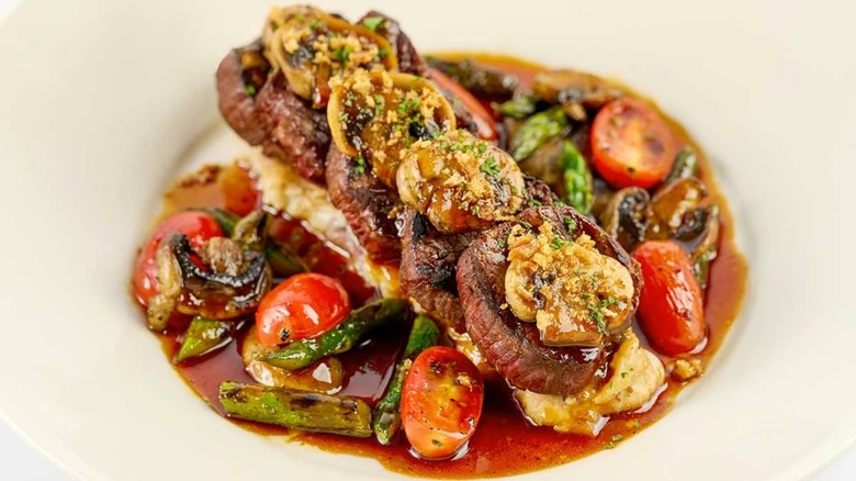 Medallones de filete a la parrilla The Cheesecake Factory