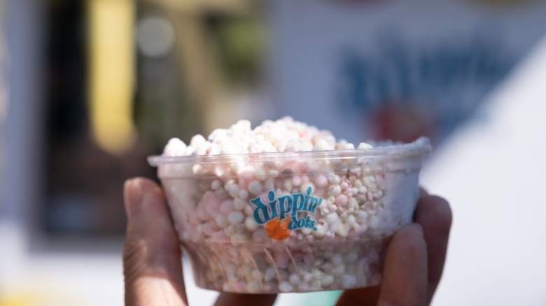 taza de postre dippin dots