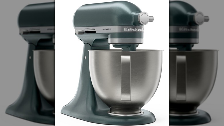 Batidora de pie KitchenAid en color enebro