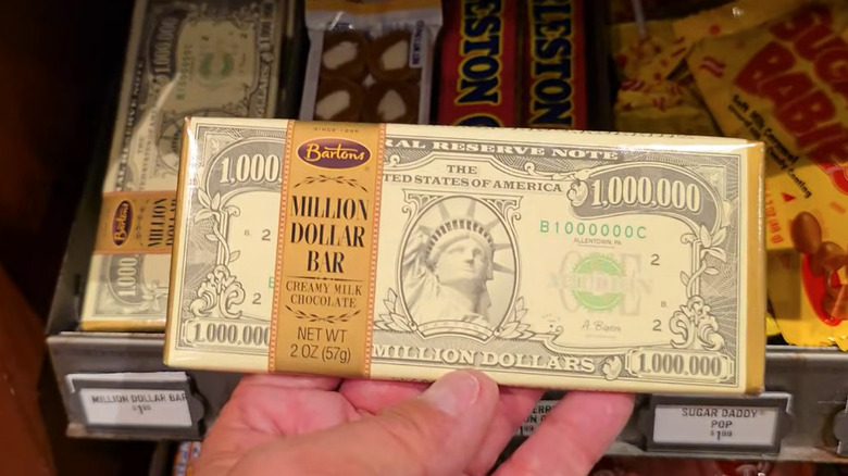 Barra de caramelo del millón de dólares de Bartons