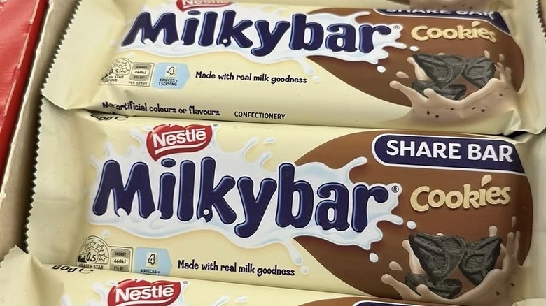 Barra de chocolate Nestlé Milkybar
