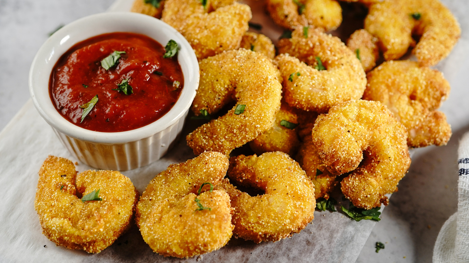 8 elementos del menú de comida rápida con camarones fritos para probar durante la Cuaresma