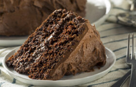 Haga el pastel de chocolate de sus sueños con nuestra mezcla favorita comprada en la tienda