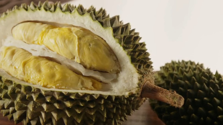 Durian en Food Network "Picado"