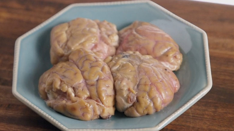 Cerebros de cabra en Food Network "Picado"