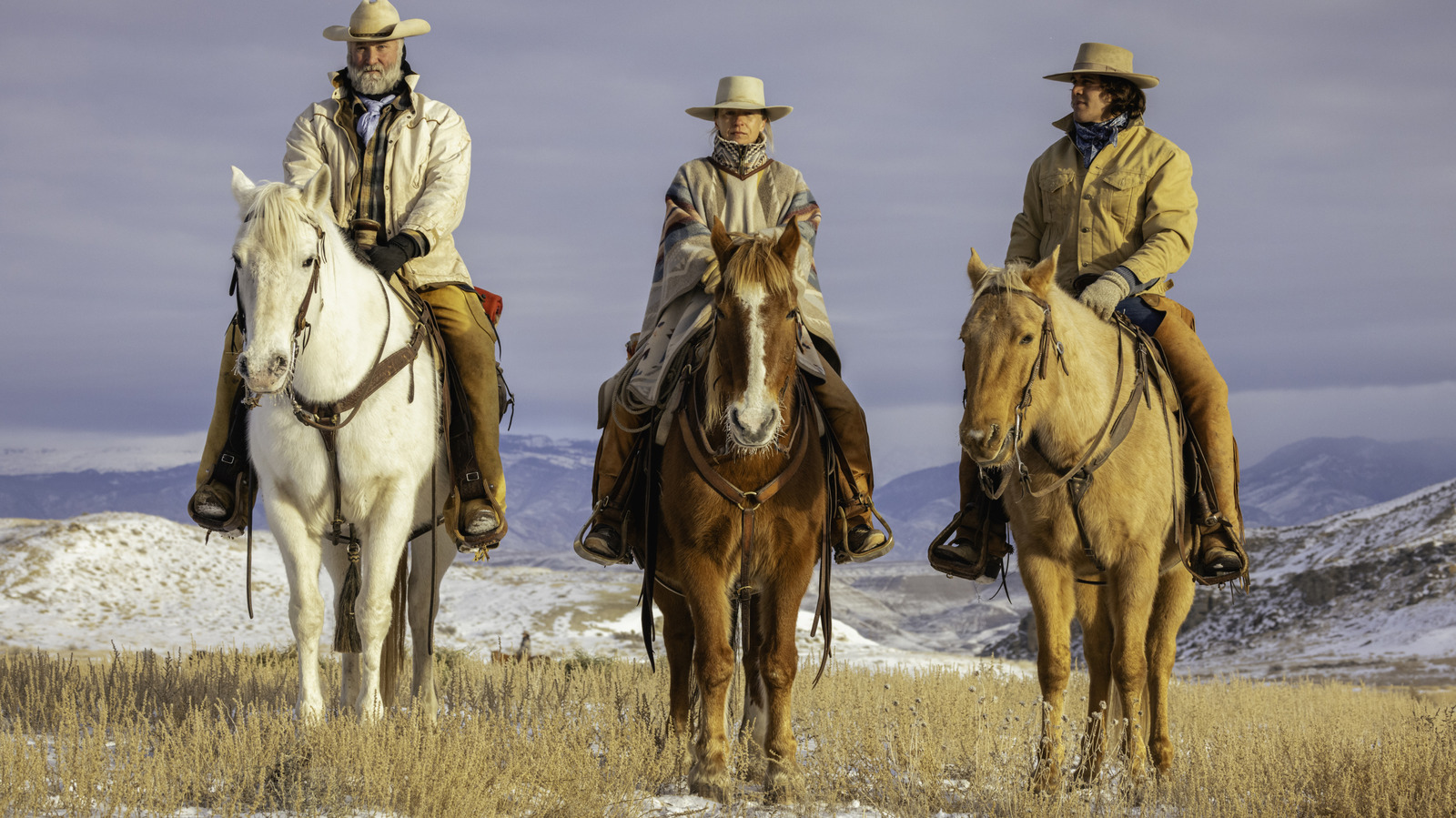 Los vaqueros de frutos secos comían habitualmente en el camino