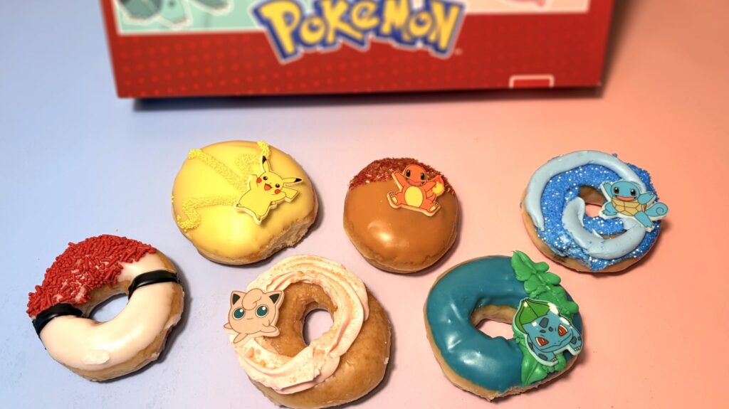 Los donuts Pokémon de Krispy Kreme son un viaje nostálgico impulsado por el azúcar, pero solo 2 valen la pena el Master Ball