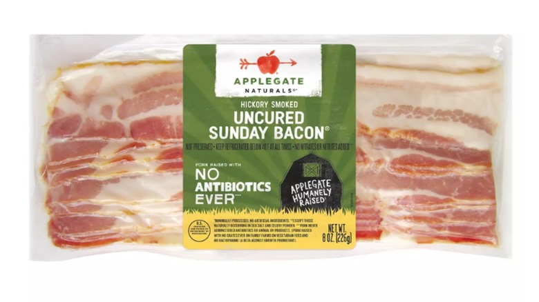 paquete de tocino natural applegate