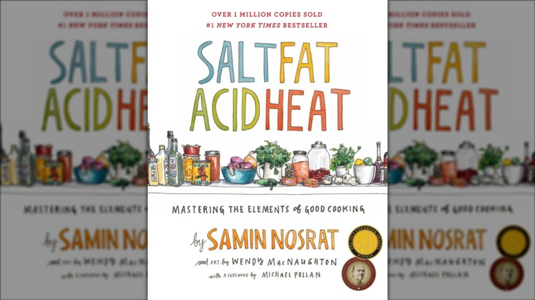 Portada del libro de cocina Sal, Grasa, Ácido y Calor.