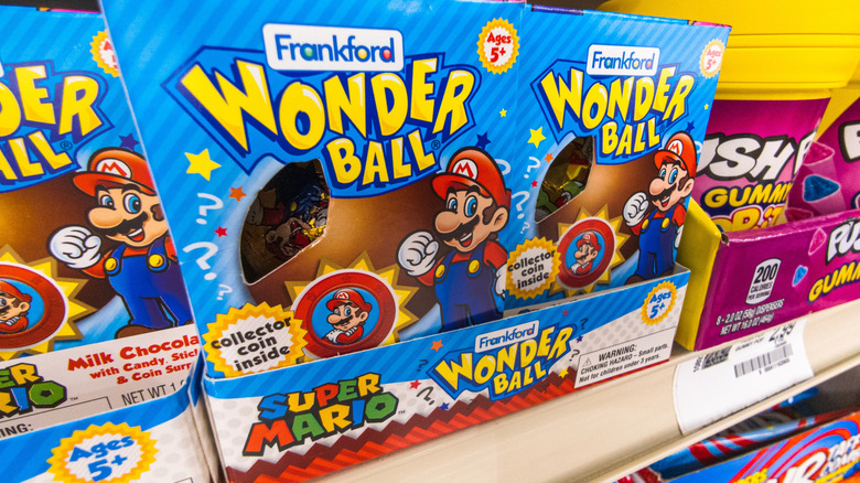 Embalaje de Super Mario Wonder Ball