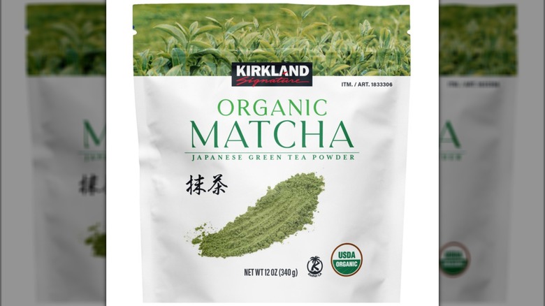 Bolsa de té verde Matcha en polvo Kirkland Signature