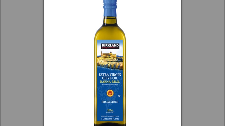 Botella de Aceite de Oliva Virgen Extra Kirkland Signature Baena DOP