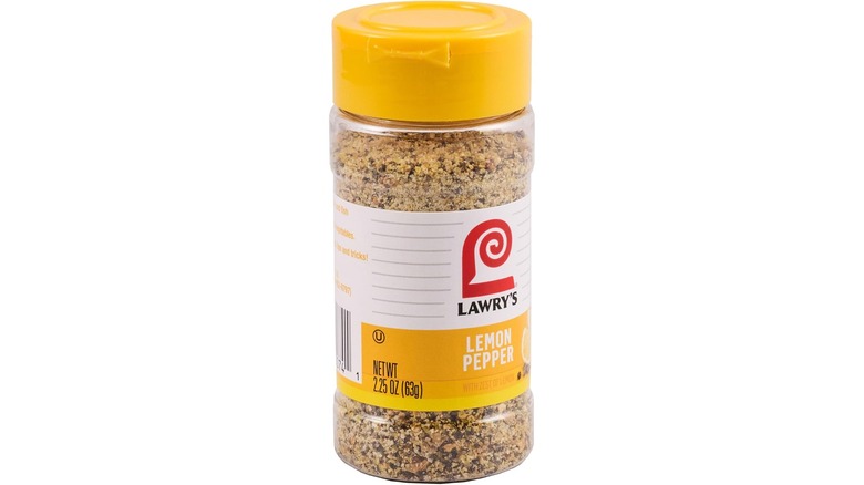 Tarro de condimento de pimienta y limón de Lawry