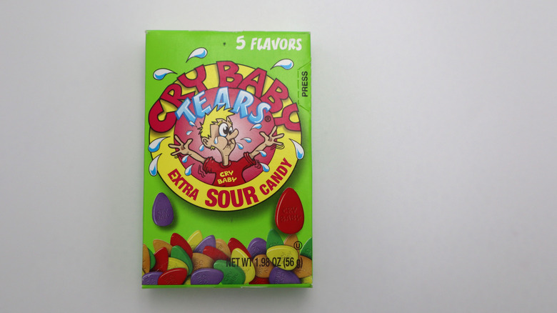 Caja de papel de Cry Baby Tears Extra Sour Candy