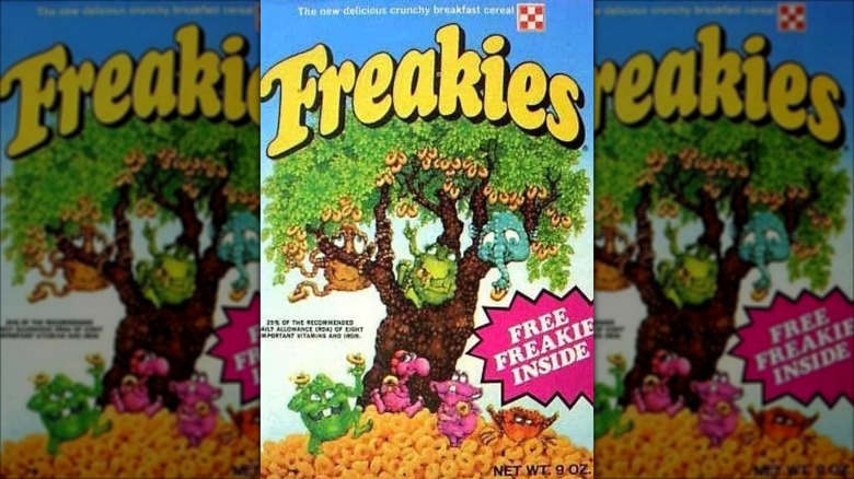 Caja de cereales freakies