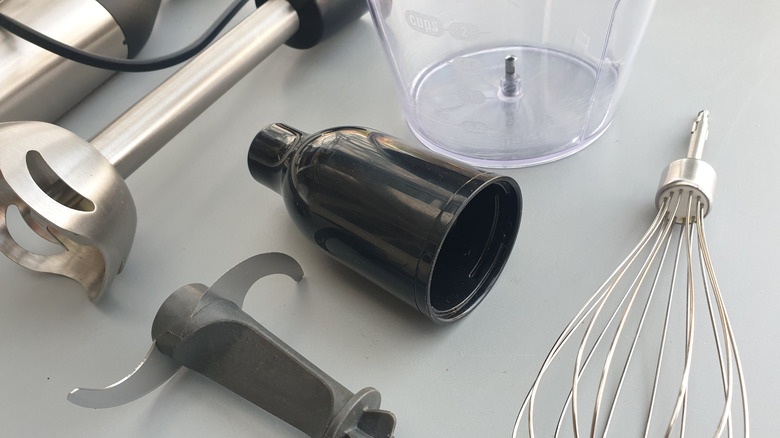 Accesorios para una licuadora de inmersión