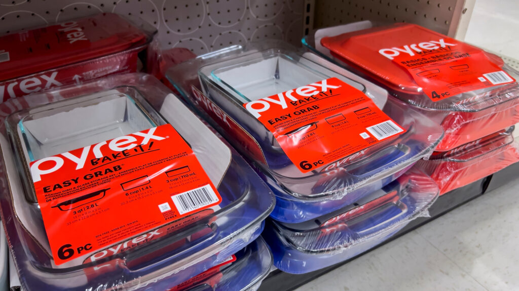 El juego de almacenamiento Pyrex más vendido que hace que los clientes se comprometan a comprar varios