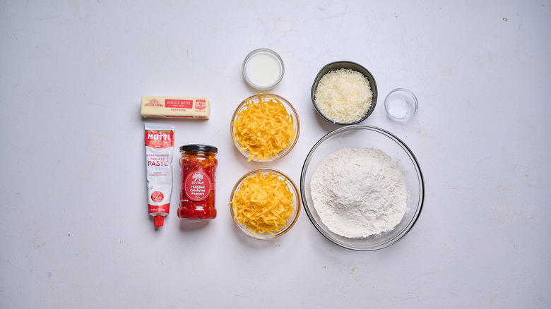 ingredientes en una mesa