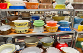 Este raro plato festivo de Pyrex es el sueño de cualquier ahorrador valorado en más de $ 1000