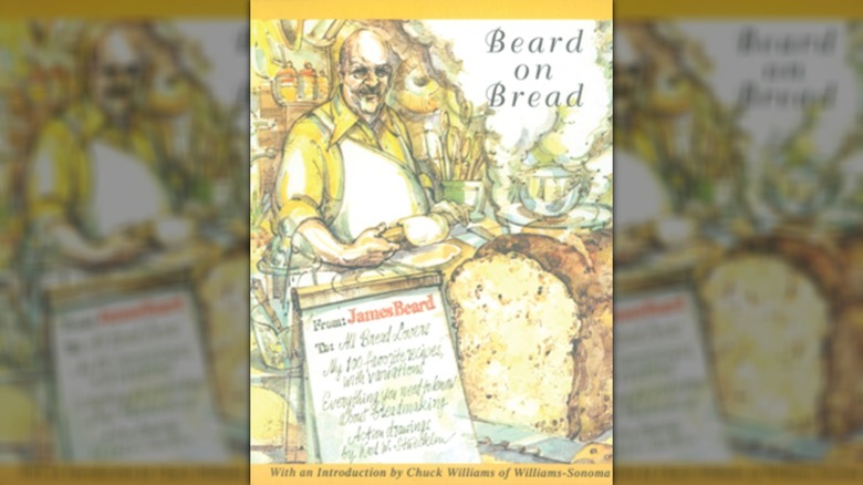 Libro de cocina Barba sobre pan