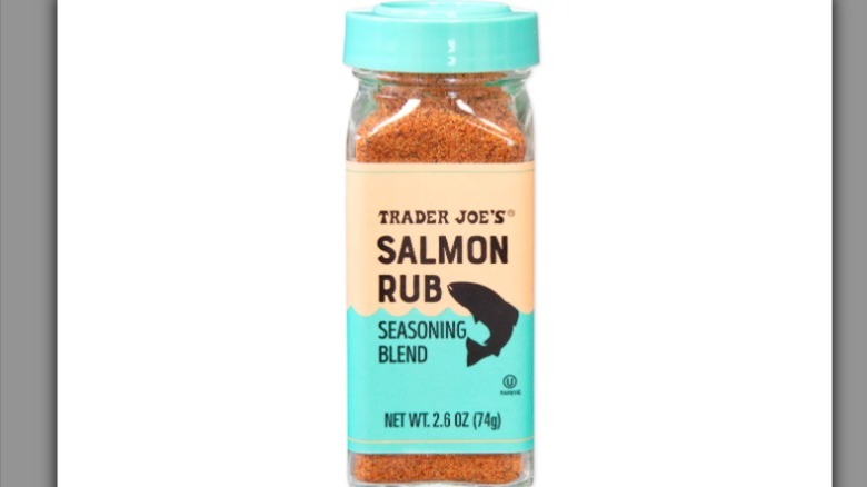 botellas de condimento para salmón de Trader Joe's