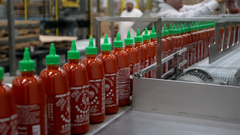 Línea de producción de sriracha Huy Fong