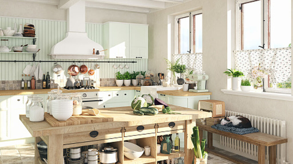10 ideas de cocinas estilo cabaña que te harán sentir cómodo