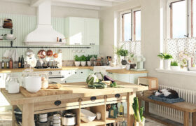 10 ideas de cocinas estilo cabaña que te harán sentir cómodo