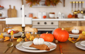 TikToker transforma la cocina blanca para el otoño con este acogedor bricolaje