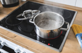 Nunca utilice este tipo de utensilios de cocina en su estufa de inducción