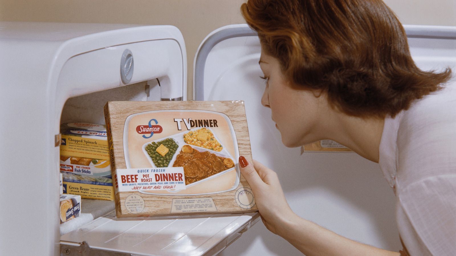 La primera cena televisiva de Estados Unidos fue una combinación clásica de alimentos