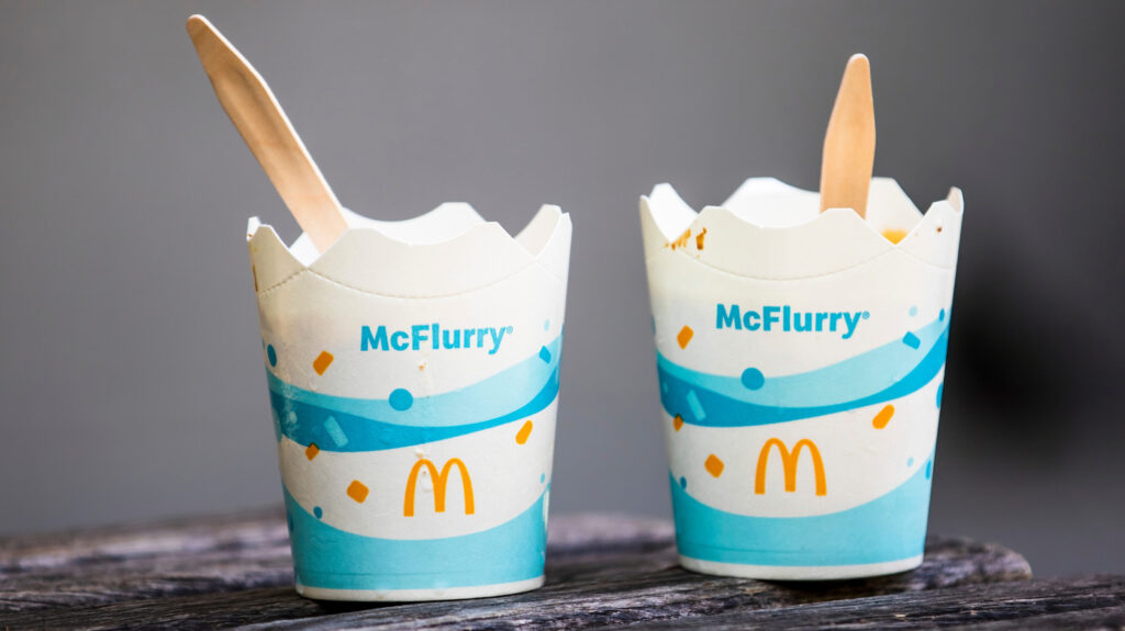 Por qué los clientes de McDonald's a menudo se quejan del McFlurry