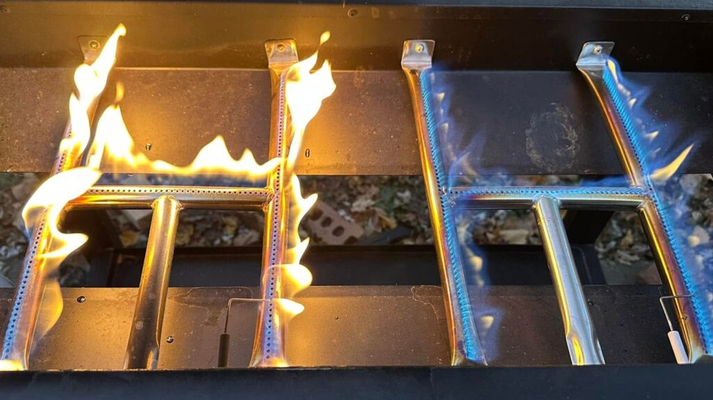 ¿La plancha Blackstone está ardiendo en color amarillo? Esto es lo que significa y cómo solucionarlo