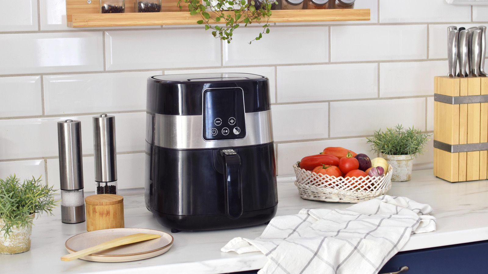 Elija esta configuración de freidora para alimentos con alto contenido de humedad en todo momento