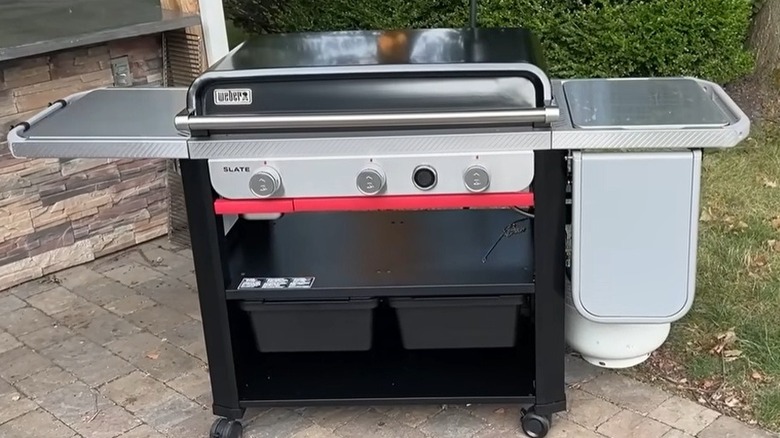 Plancha de pizarra Weber