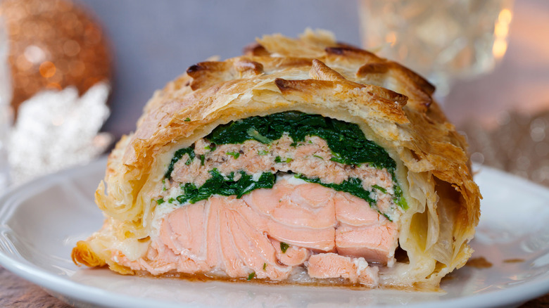 Salmón Wellington