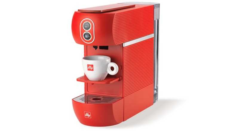Cafetera espresso illy Easy en rojo