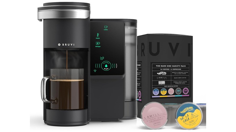 Bruvi BV-01 Cafetera con vainas